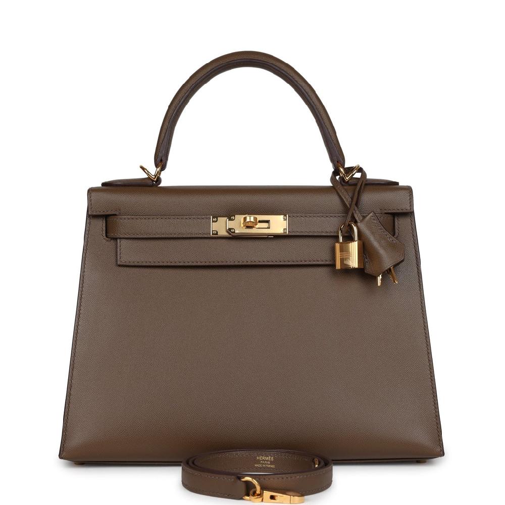 Hermes Kelly Sellier 28 Toundra Madame Gold Hardware