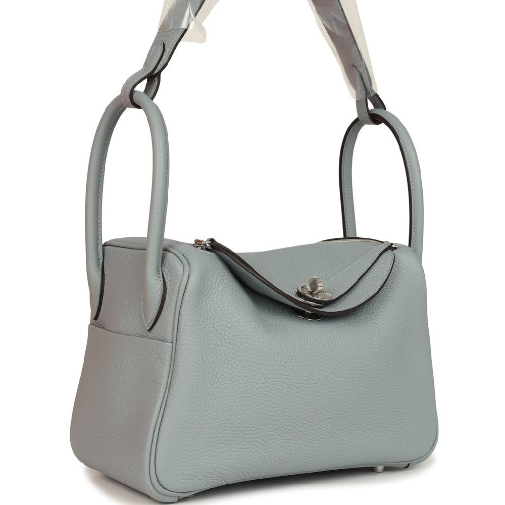 Hermes Lindy 26 Gris Pantin Clemence Palladium Hardware
