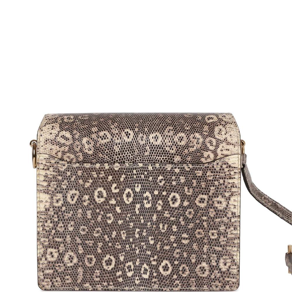 Hermes Mini Sac Roulis Ombre Lizard Varanus Salvator Gold Hardware