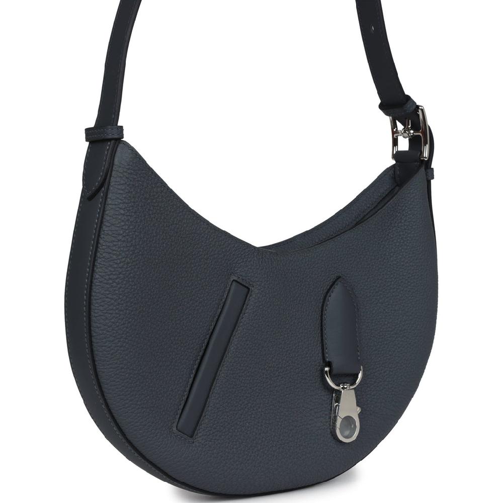 Hermes P'tit Arcon Bag Gris Misty Togo And Swift Palladium Hardware