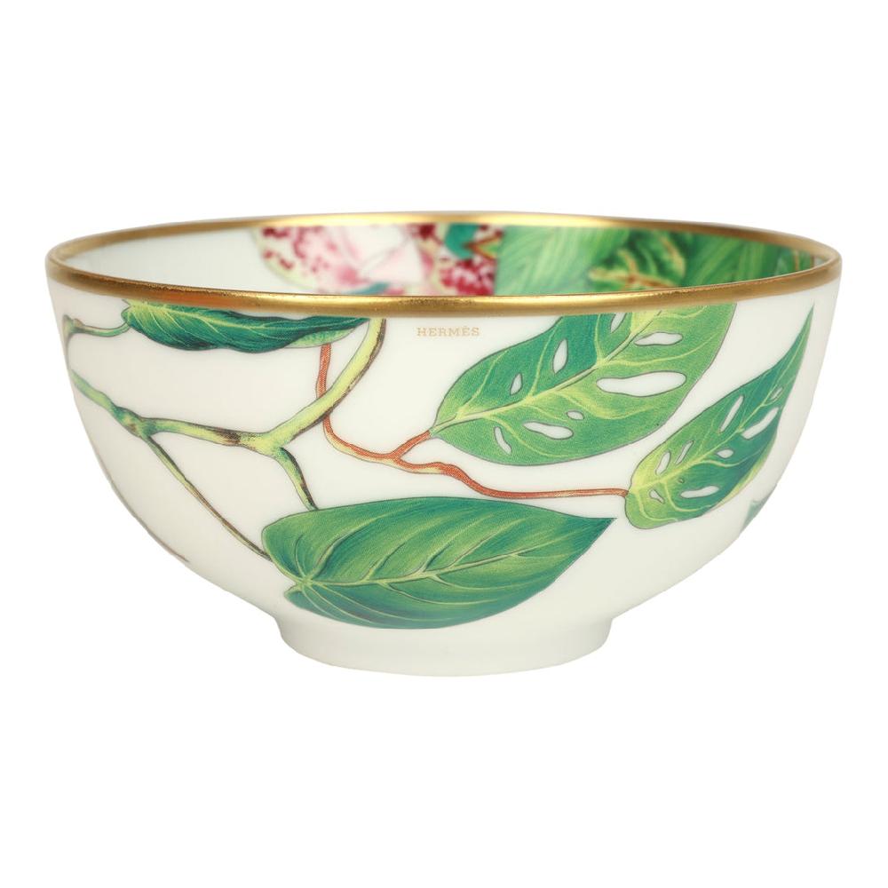Hermes Passifolia Medium Porcelain Bowl
