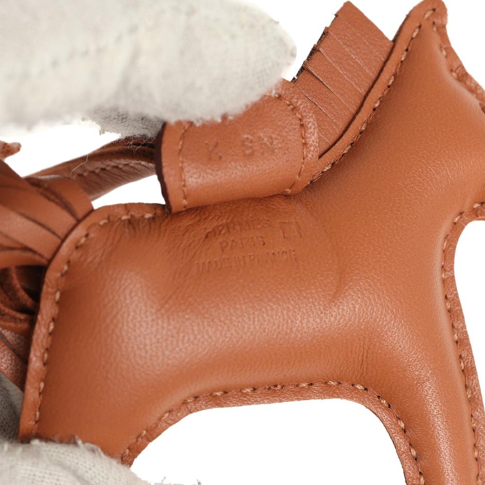 Hermes Pegase Rodeo Bag Charm PM Gold Touch Milo Lambskin And Matte Alligator