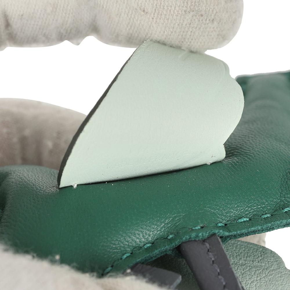 Hermes Pegase Rodeo Bag Charm PM Vert Moyen Ardoise And Vert Peppermint Milo Lambskin