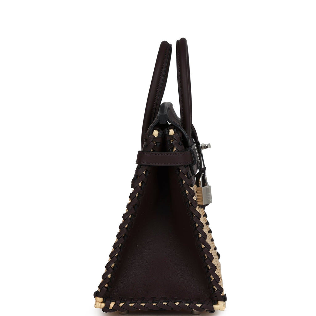 Hermes Picnic Birkin 25 Rouge Sellier Swift Palladium Hardware