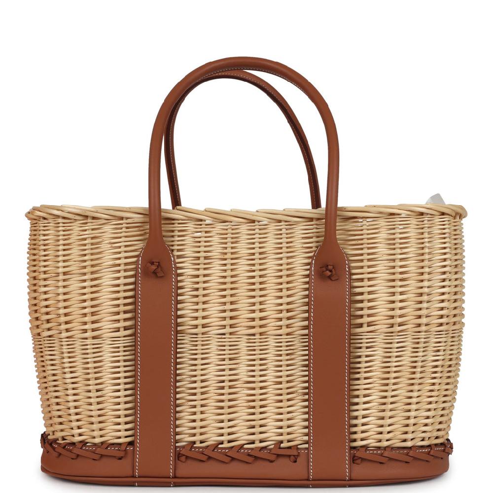 Hermes Picnic Garden Party 36 Gold Swift and Natural Osier Wicker