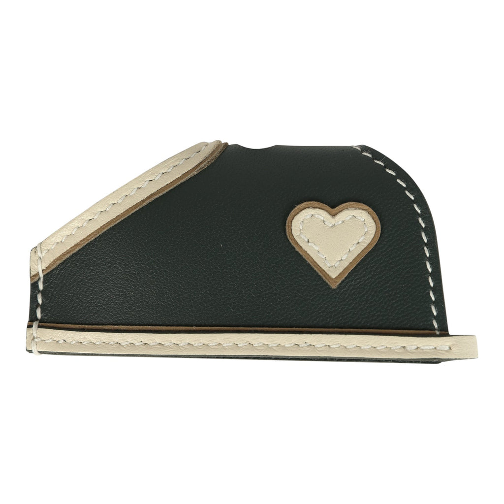 Hermes Rodeo Robeo Coeur Charm PM Beige Marfa Craie Vert Mangrove Milo Lambskin