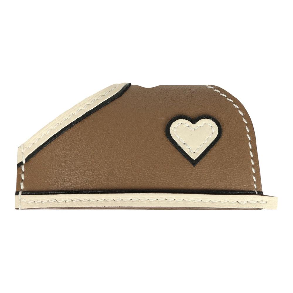 Hermes Rodeo Robeo Coeur Charm PM Black Craie Etoupe Milo Lambskin