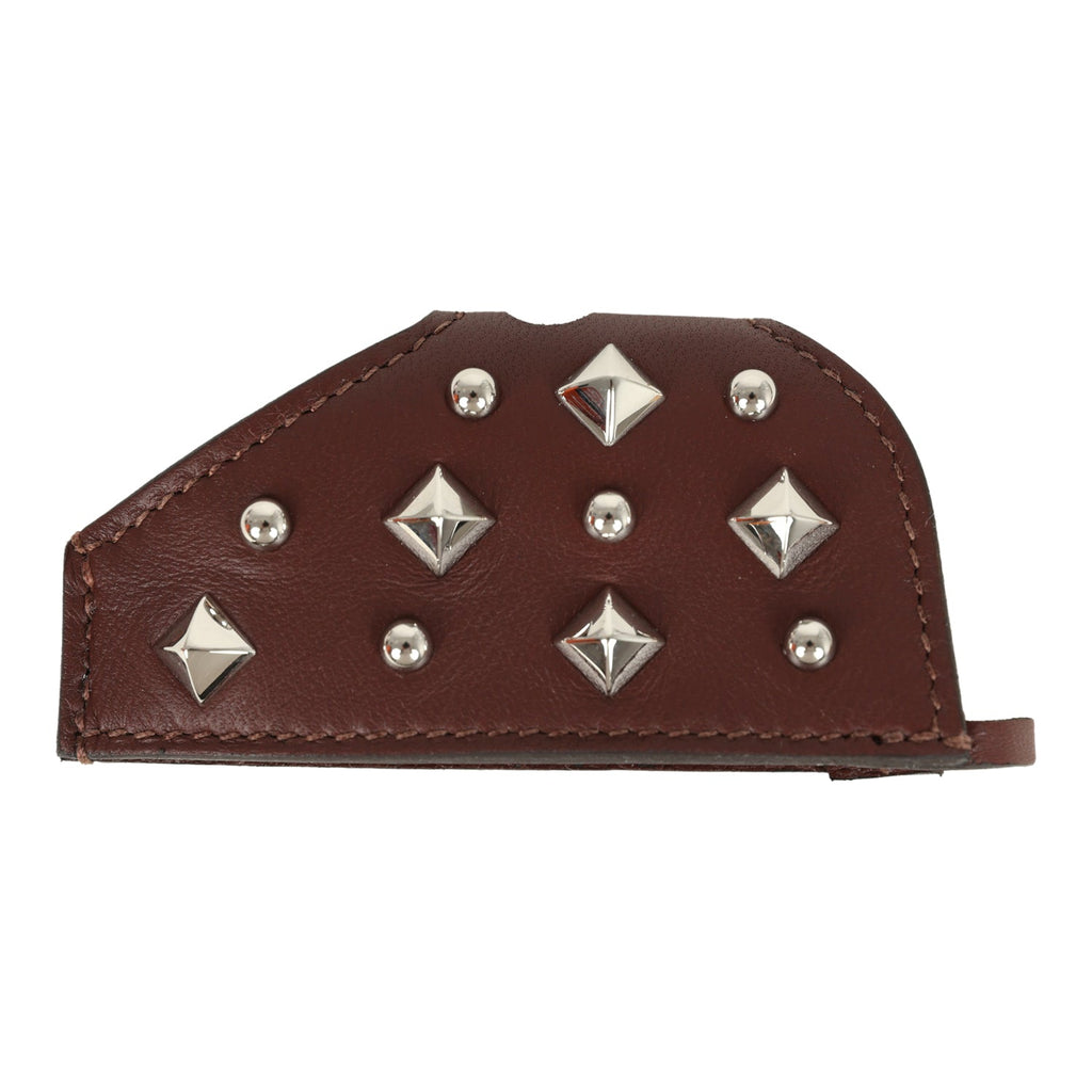 Hermes Rodeo Rock Bag Charm PM Terre Milo Lambskin Palladium Hardware