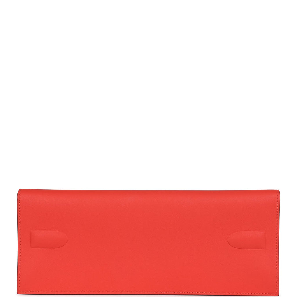 Hermes Shadow Kelly Cut Orange Field Swift