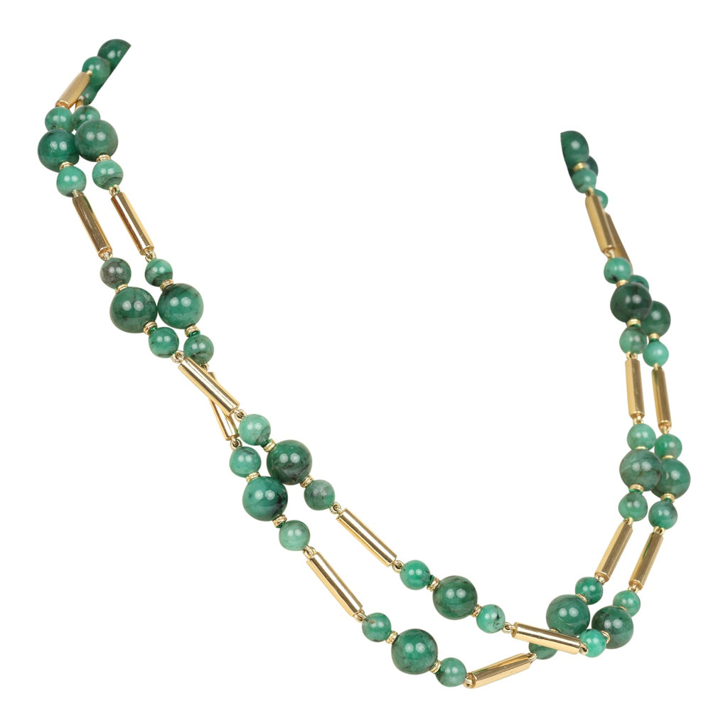 Jade Ruzzo Gilda Stick Chain In Emerald