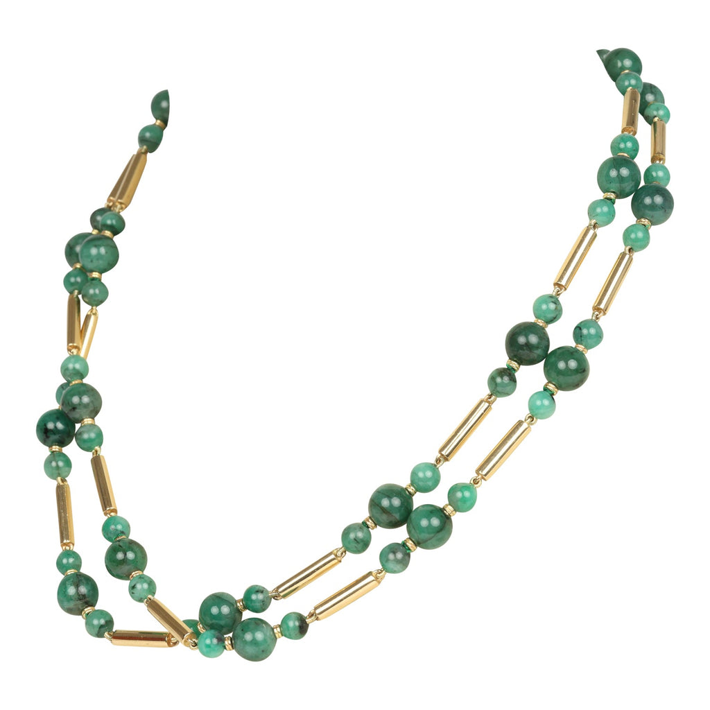 Jade Ruzzo Gilda Stick Chain In Emerald