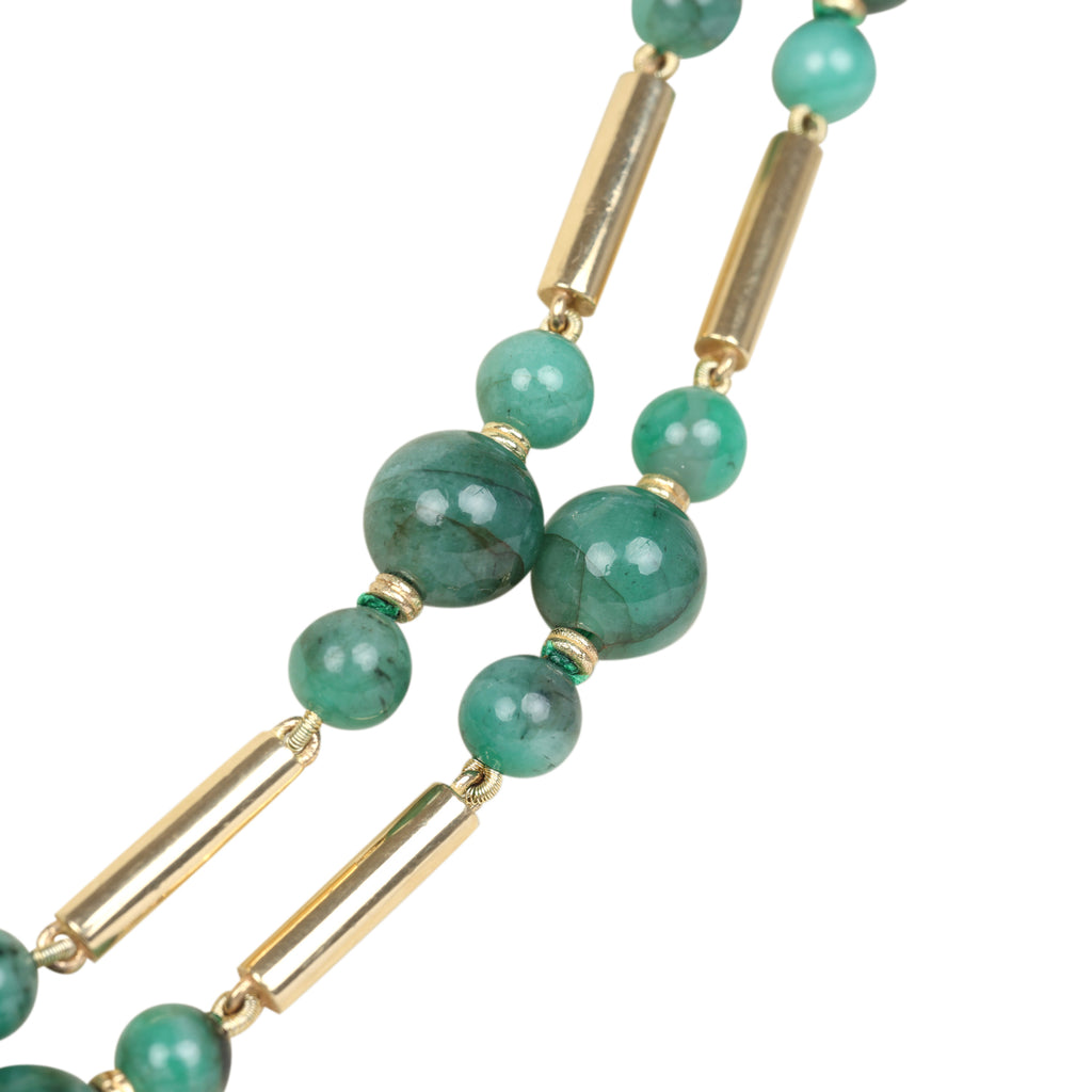 Jade Ruzzo Gilda Stick Chain In Emerald