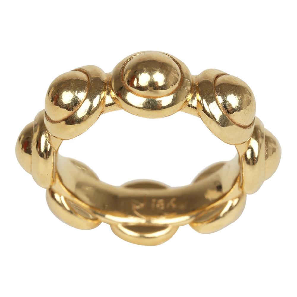 Jade Ruzzo Pop Vic Ring In 18k Yellow Gold