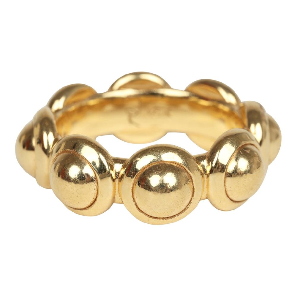 Jade Ruzzo Pop Vic Ring in 18k Yellow Gold