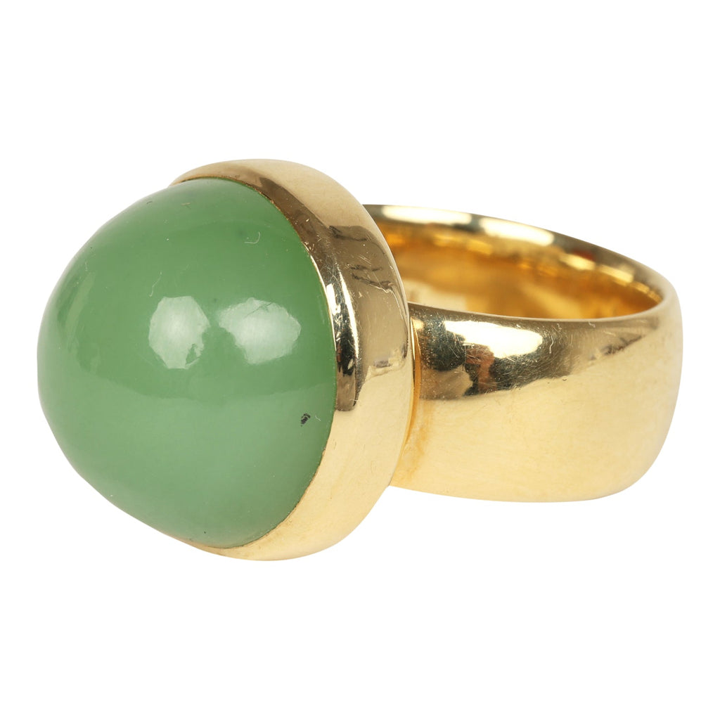 Jade Ruzzo Single Vic Ring In Jade