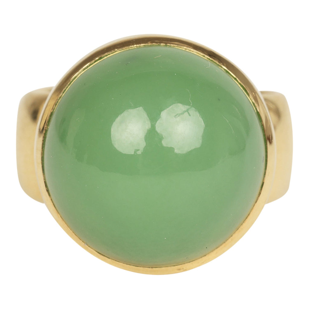 Jade Ruzzo Single Vic Ring in Jade