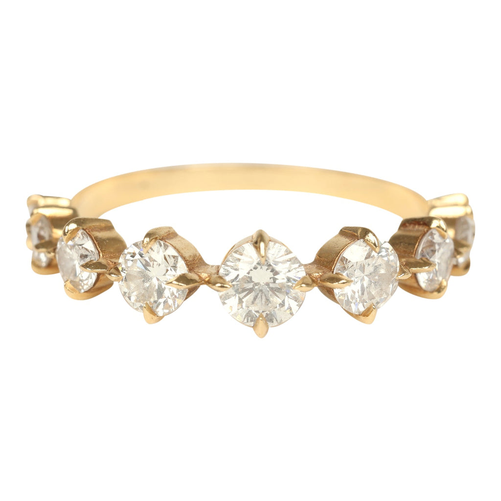 Lizzie Mandler Graduated Eclat Diamond Band