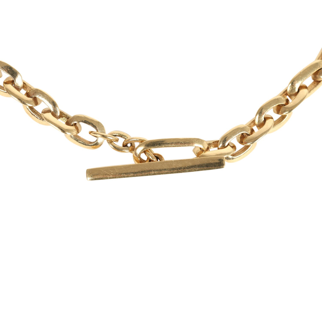 Lizzie Mandler Graduated Knife Edge Bracelet With White Diamond Center Link