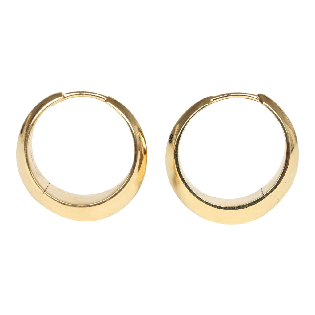 Lizzie Mandler Large Crescent Hoops