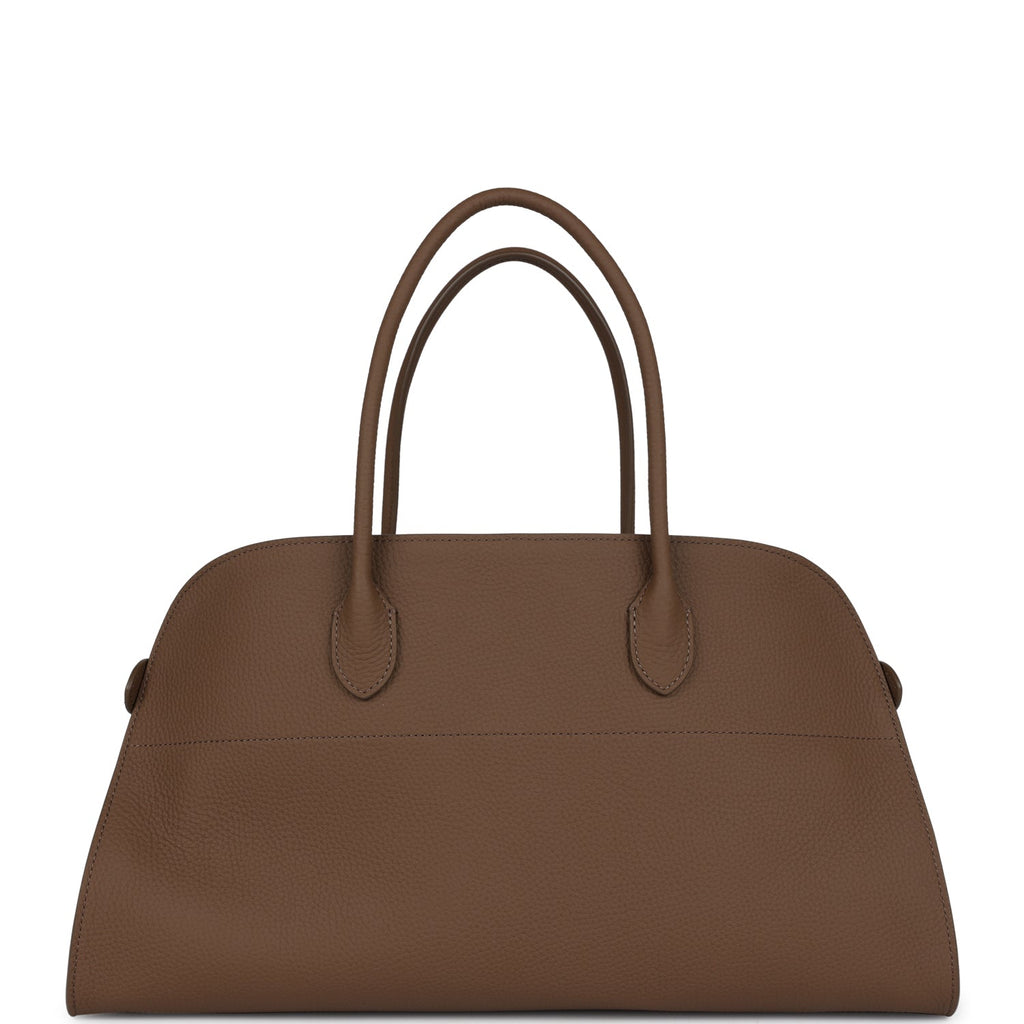 The Row East West Margaux Bag Chevre Calfskin Silver Hardware