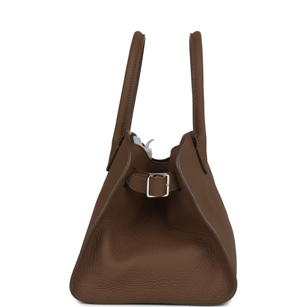 The Row Soft Margaux 10 Chevre Calfskin Silver Hardware