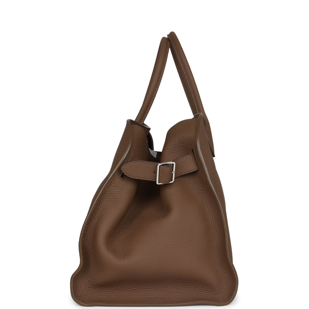 The Row Soft Margaux 15 Bag Chevre Calfskin Silver Hardware