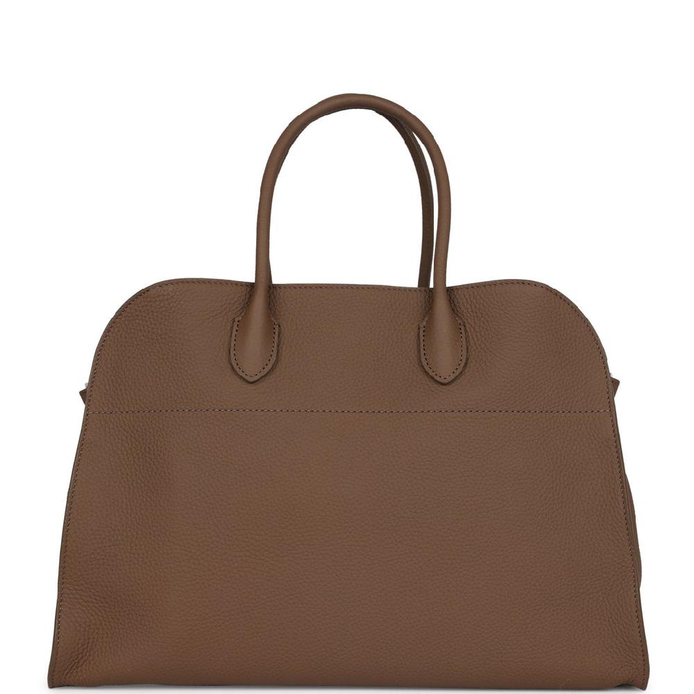 The Row Soft Margaux 15 Bag Chevre Calfskin Silver Hardware