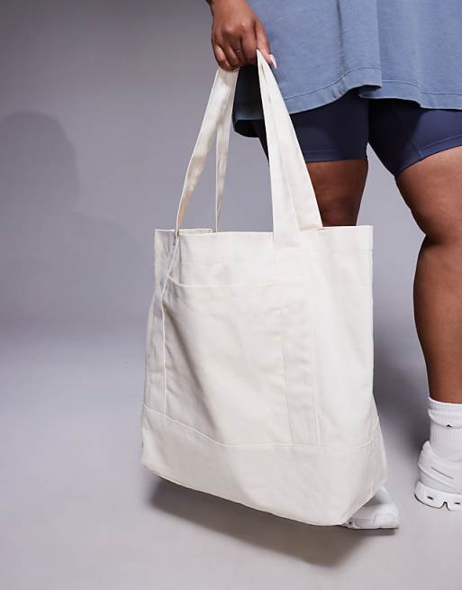 4505 Canvas Tote Bag In Parchment