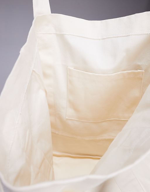 4505 Canvas Tote Bag In Parchment