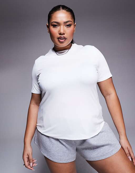 4505 Curve Icon Active Quick Dry Performance T-shirt In White