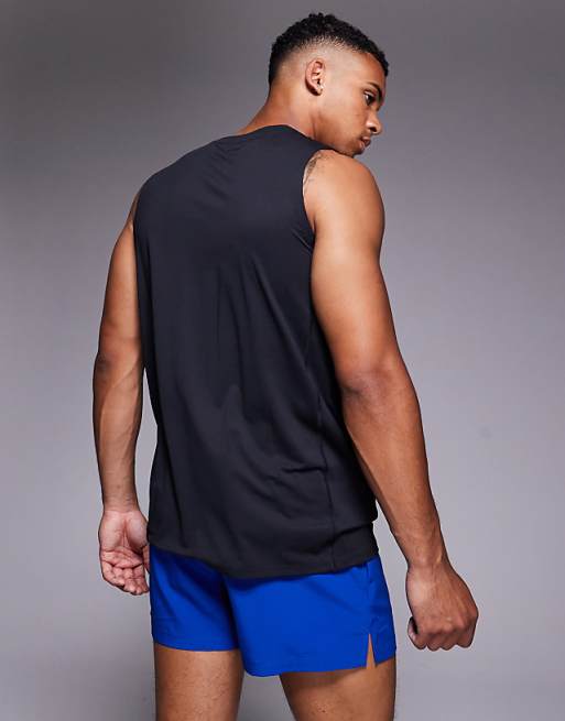 4505 Icon 3 Inch Quick Dry Running Shorts With Back Phone Pocket In Cobalt Blue