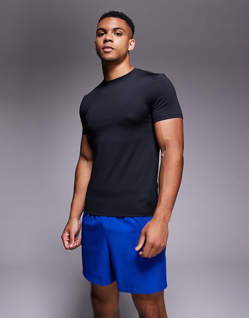 4505 Icon 5 Inch Quick Dry Training Shorts With Zip Pockets In Cobalt Blue