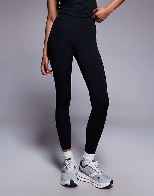 4505 Icon Active Bum Sculpt High Waist Gym Legging With Inner Pocket In Black