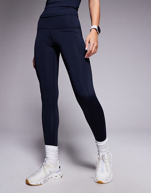 4505 Icon Active Bum Sculpt High Waist Gym Legging With Inner Pocket In Navy