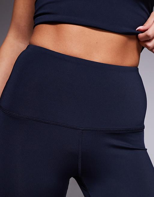 4505 Icon Active Bum Sculpt High Waist Gym Legging With Inner Pocket In Navy