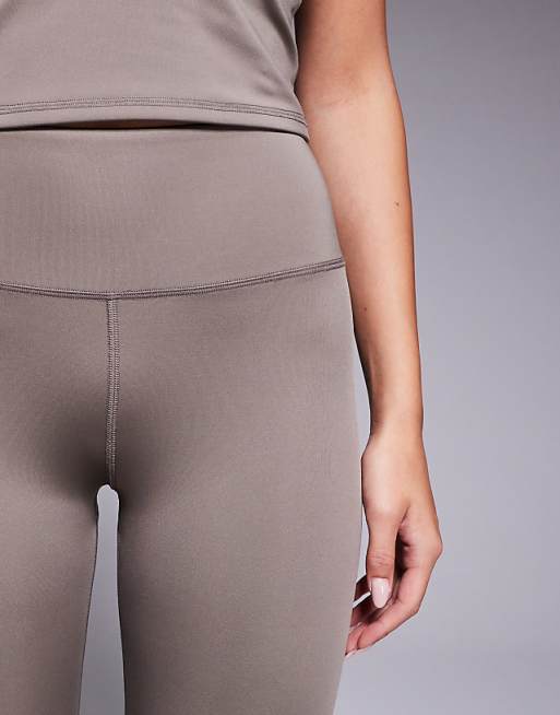 4505 Icon Active Bum Sculpt High Waist Gym Legging With Inner Pocket In Morel