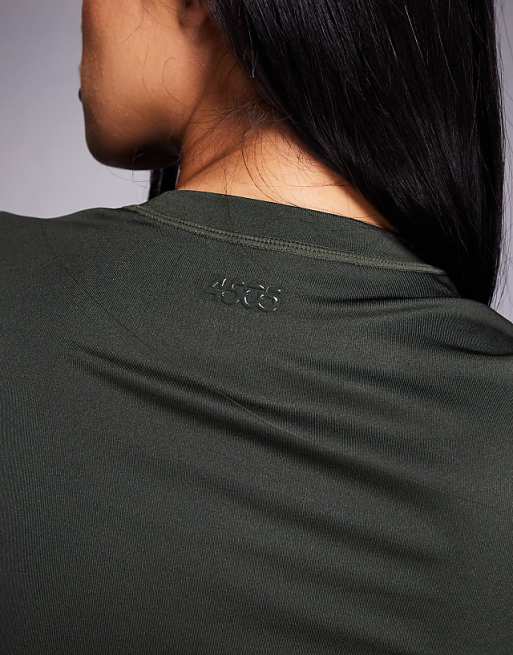 4505 Icon Active Quick Dry Performance T-shirt In Dark Khaki