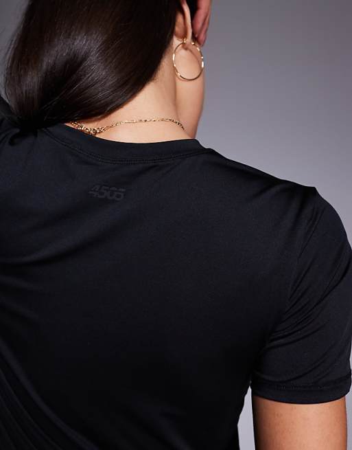 4505 Icon Active Quick Dry Performance T-shirt In Black