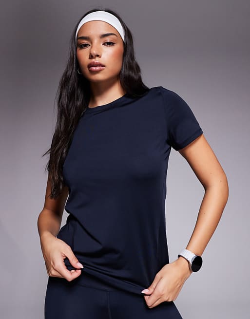 4505 Icon active quick dry performance t-shirt in navy