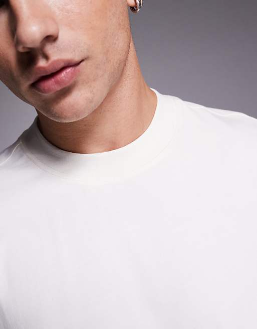 4505 Icon Heavyweight Cotton Oversized T-shirt With Quick Dry Finish In Off White