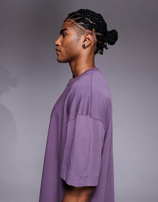 4505 Icon Heavyweight Cotton Oversized T-shirt With Quick Dry Finish In Heather