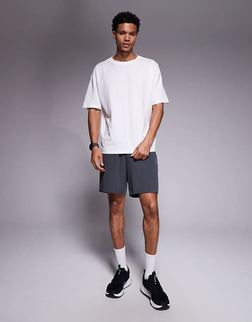 4505 Icon Oversized Cotton Quick Dry Training T-shirt In White