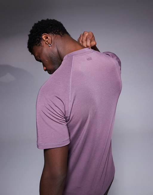4505 Icon Performance Jersey Oversized Boxy Training T-shirt In Grape