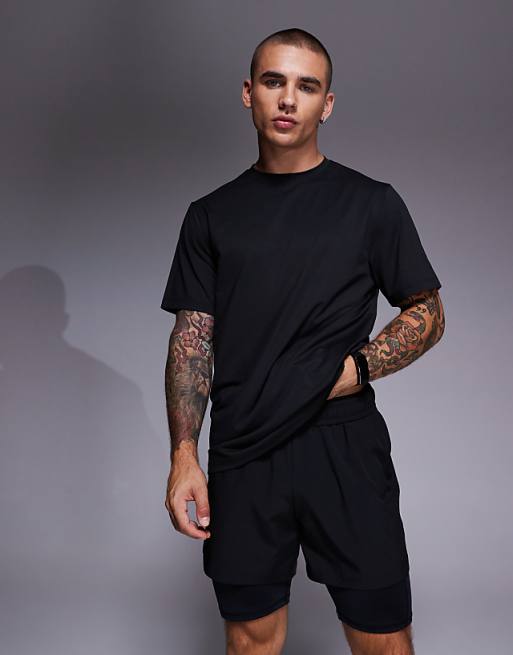 4505 Icon Quick Dry Mesh Training T-shirt In Black