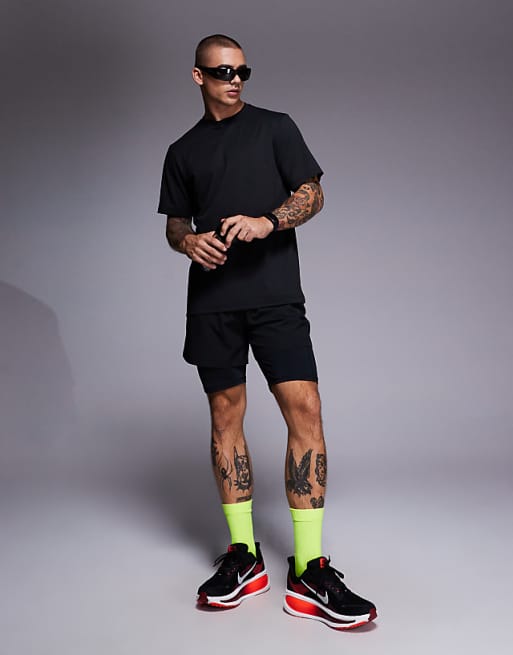 4505 Icon quick dry mesh training t-shirt in black