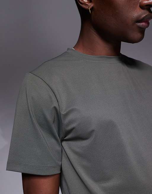 4505 Icon Quick Dry Mesh Training T-shirt In Dark Green
