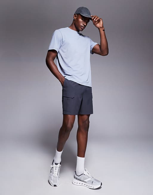 4505 Icon quick dry mesh training t-shirt in grey