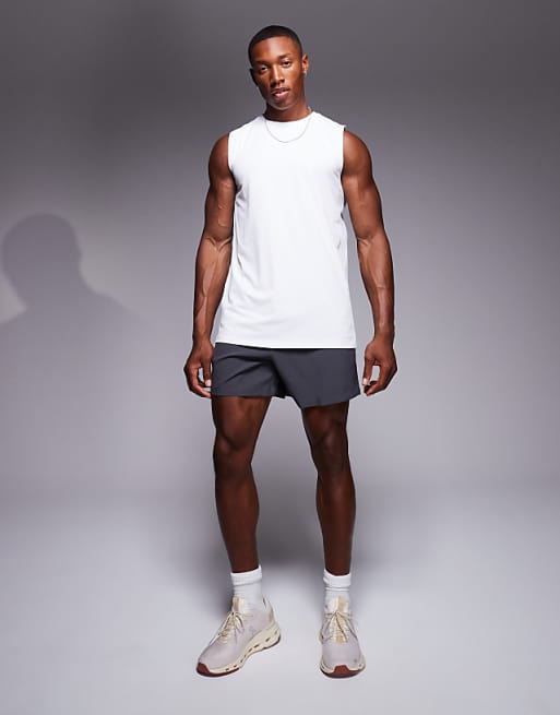 4505 Icon Quick Dry Mesh Training Tank 2 Pack In Black And White