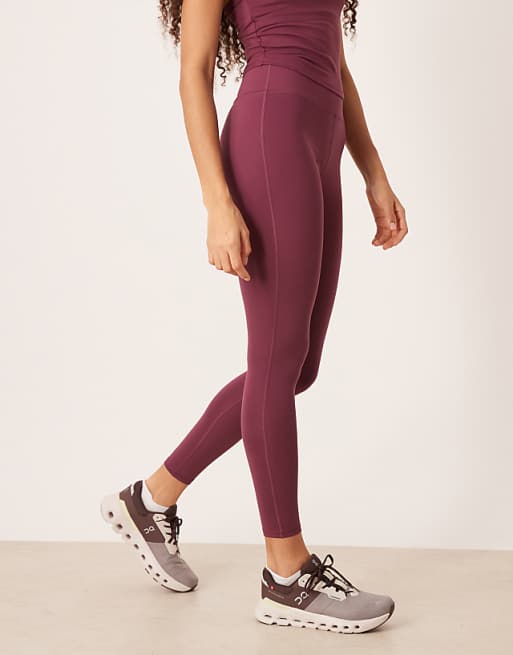 4505 Icon Soft Touch High Waist Yoga Legging In Mulberry