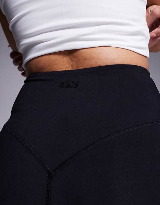 4505 Icon Soft Touch Minimal Seam Yoga Legging In Black